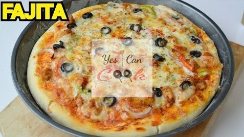 Chicken Fajita Pizza Recipe