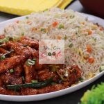 Chicken Chili Dry with Fried Rice